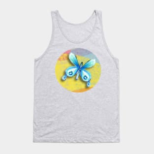 Colorful butterfly Tank Top